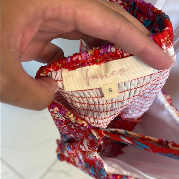 Floral Red 2-Piece Set - Picture 6 of 8